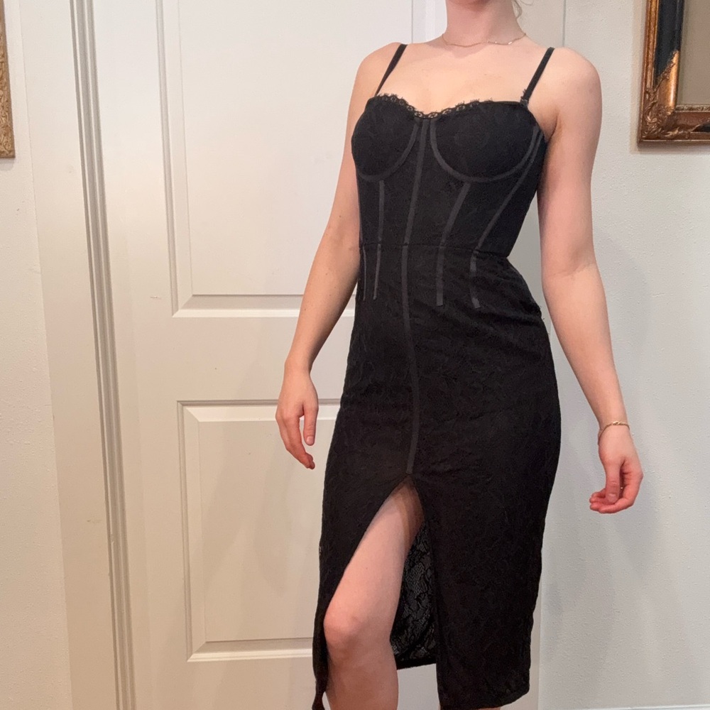 Johnathan Simkhai Corset Lace Dress